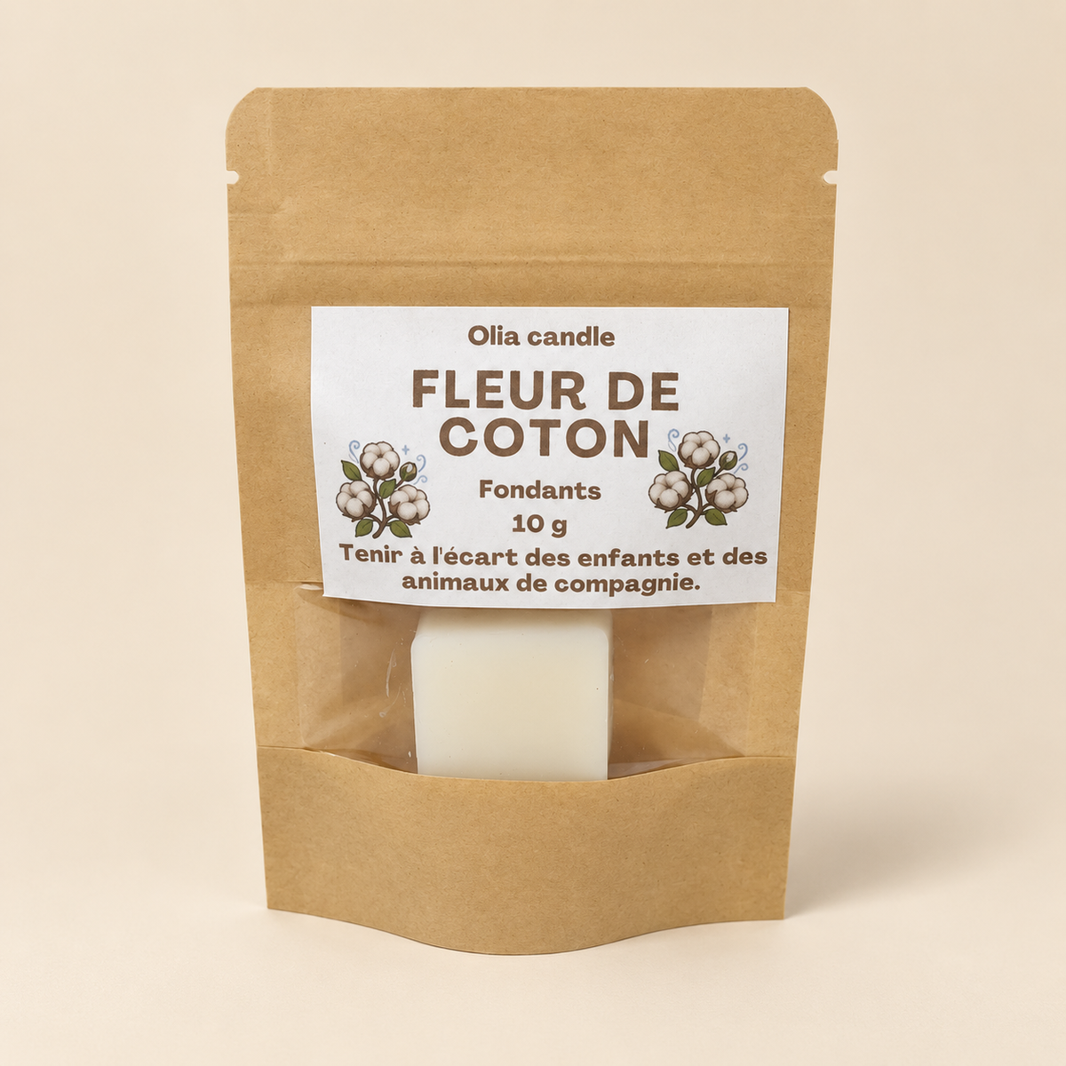 Fondant Fleur de coton